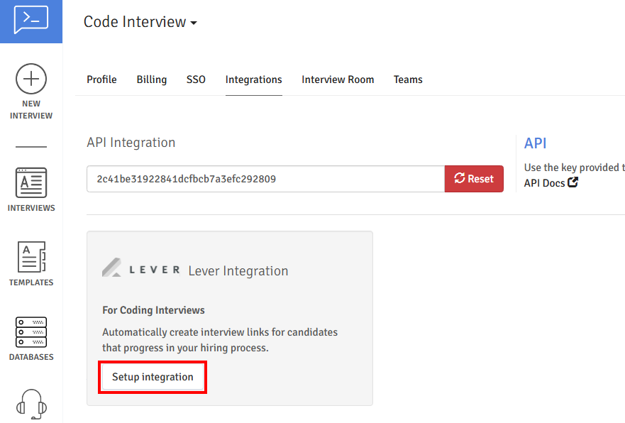 CodeInterview with Lever